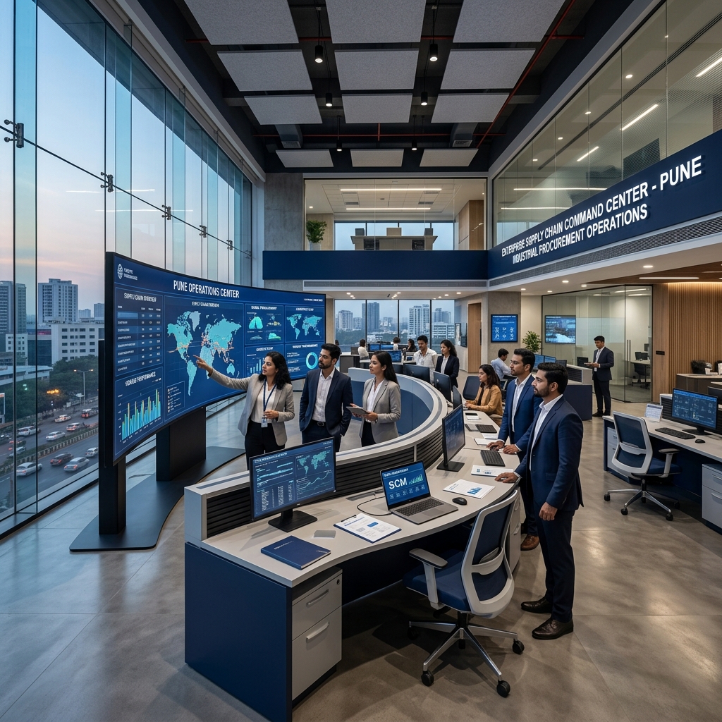 Platinum Enterprises Pune Supply Chain Command Center and Operations Hub