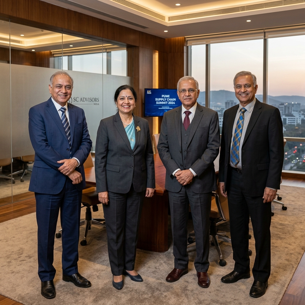Platinum Enterprises Executive Strategy Team in Pune Boardroom